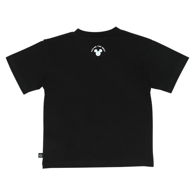 【ベビードール】ミッキー 蓄光Tシャツ 親子お揃い 8024K