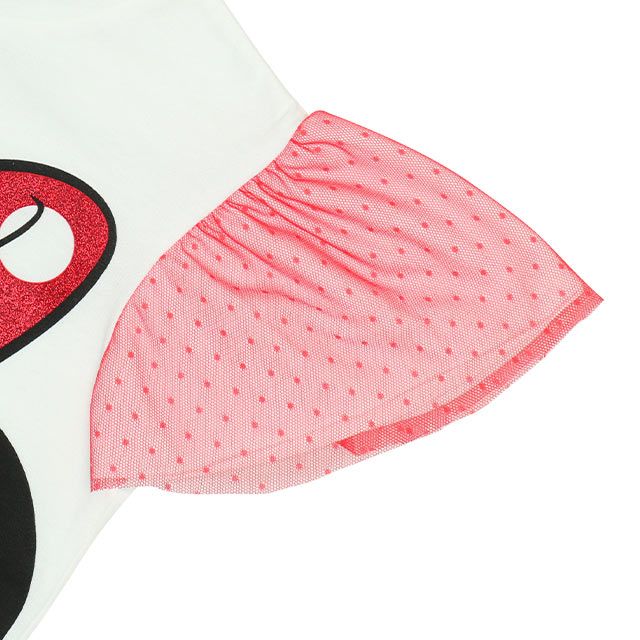 【ベビードール】ミニー 袖チュールTシャツ 8093K