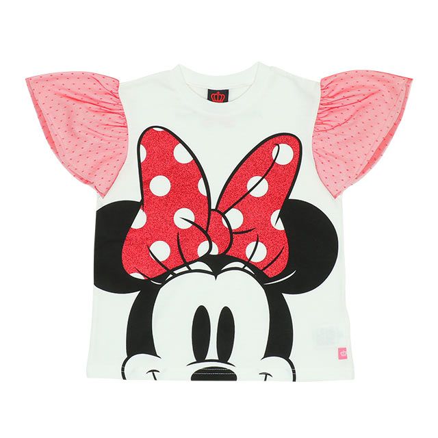 【ベビードール】ミニー 袖チュールTシャツ 8093K