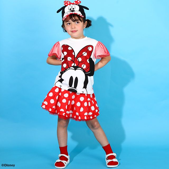 【ベビードール】ミニー 袖チュールTシャツ 8093K