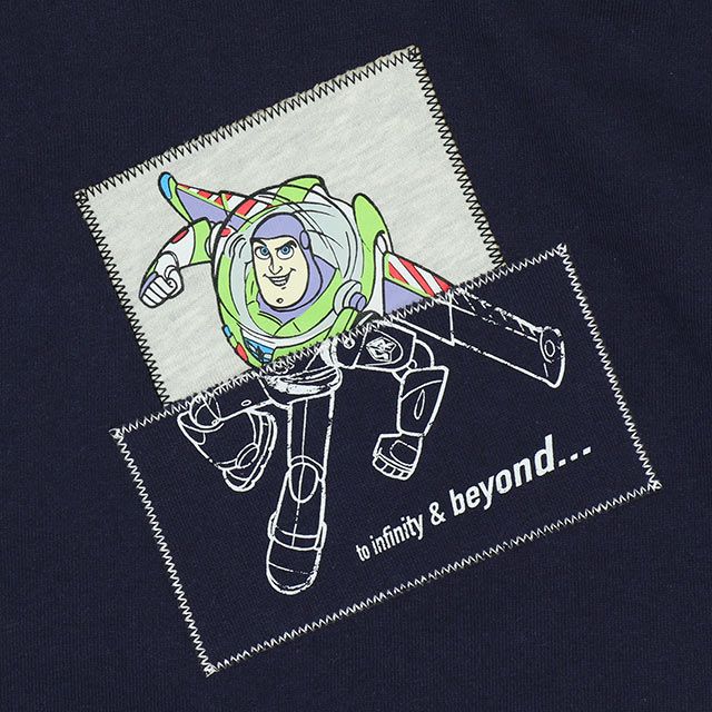 公式 ショップディズニー ベビードール ディズニー トイストーリー キャラクター貼付 パーカー 7068k バズライトイヤー