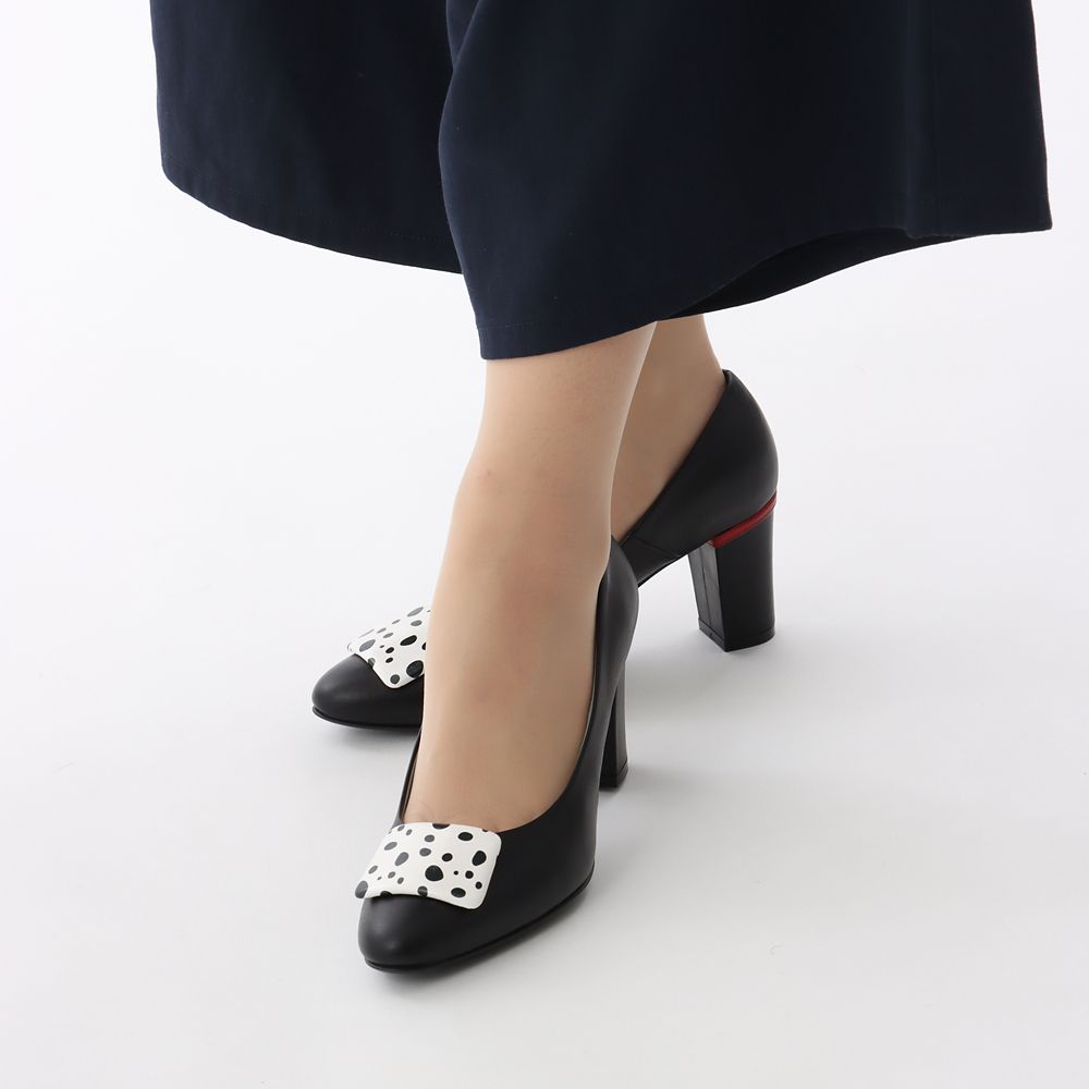 【数量限定】【Plus Anq(プラスアンク)】『101匹わんちゃん』デザイン パンプス 婦人用