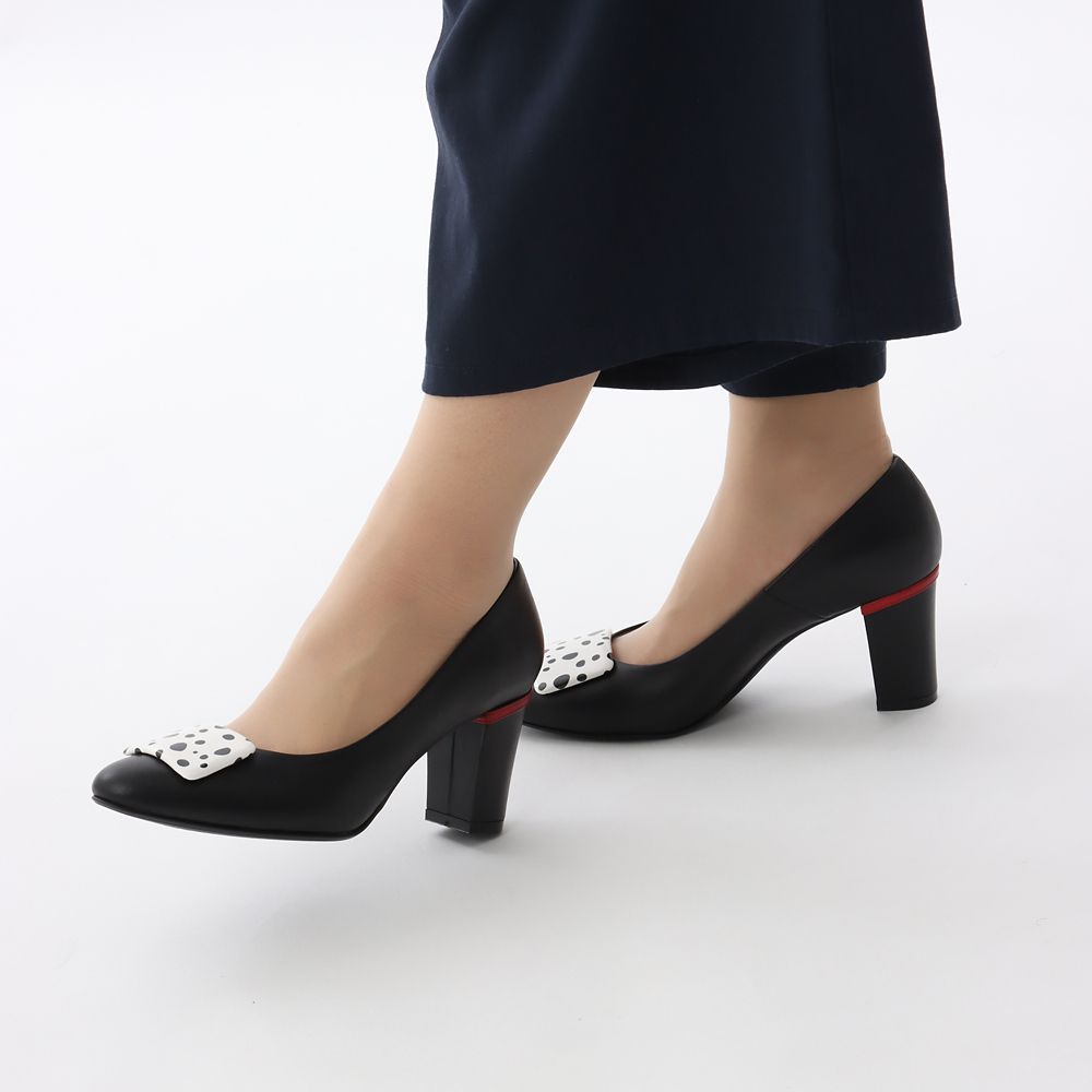 【数量限定】【Plus Anq(プラスアンク)】『101匹わんちゃん』デザイン パンプス 婦人用