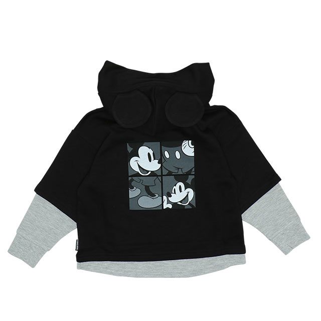 公式 ショップディズニー ベビードール ディズニー ワッフルレイヤードパーカー 6228k