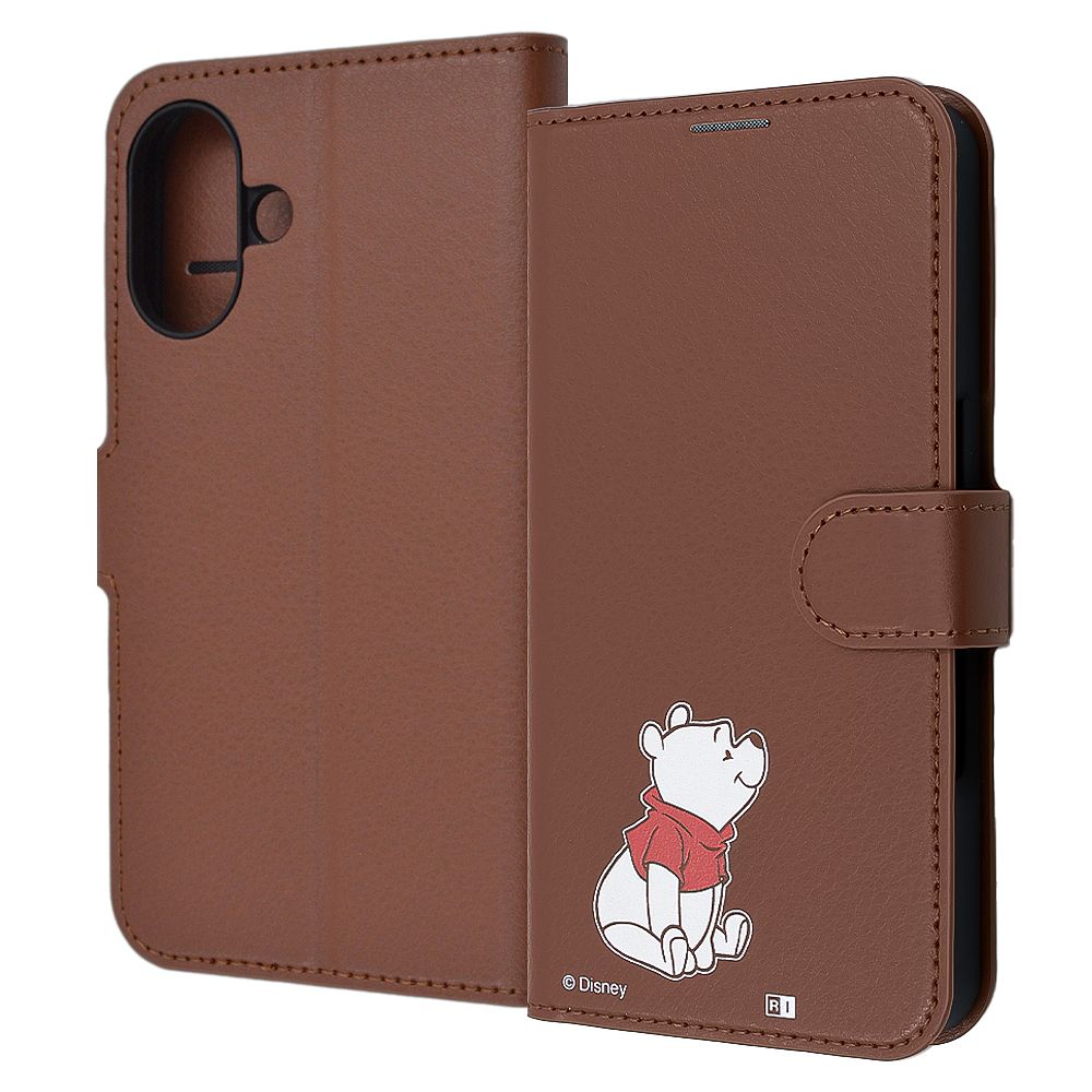 くまのプーさん_sitting 手帳型ケース