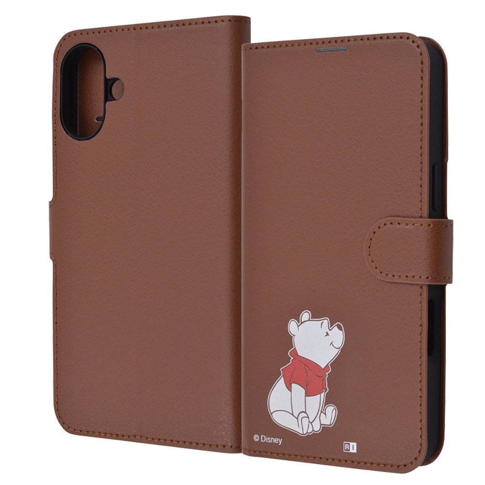 くまのプーさん_sitting 手帳型ケース