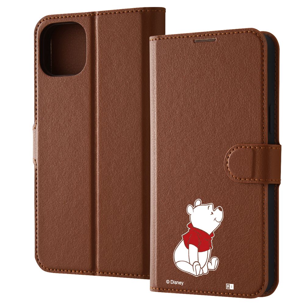 くまのプーさん_sitting 手帳型ケース