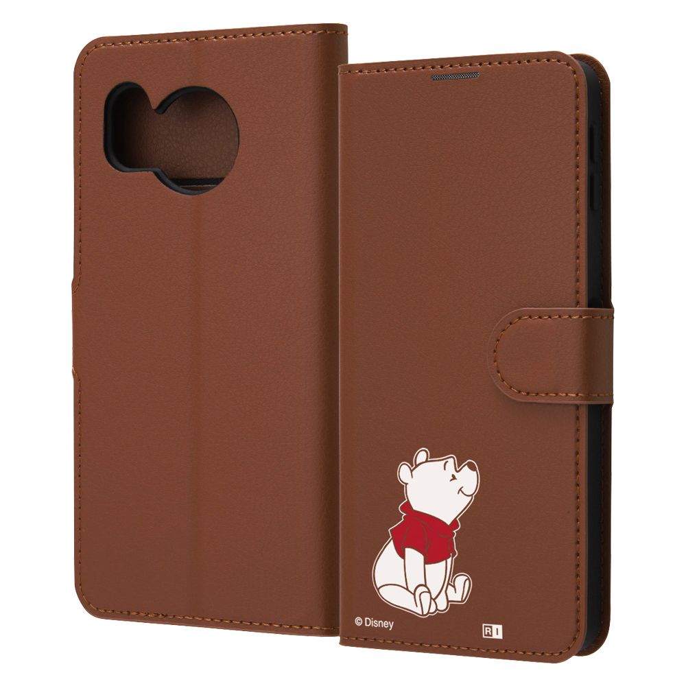 くまのプーさん_sitting 手帳型ケース