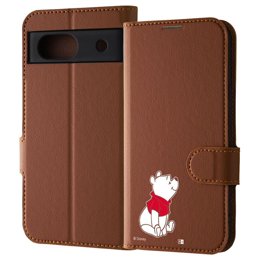 くまのプーさん_sitting 手帳型ケース