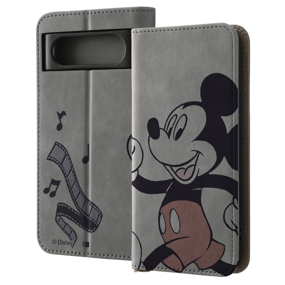 ミッキーマウスとフィルム 手帳型ケース Raffine【受注生産】