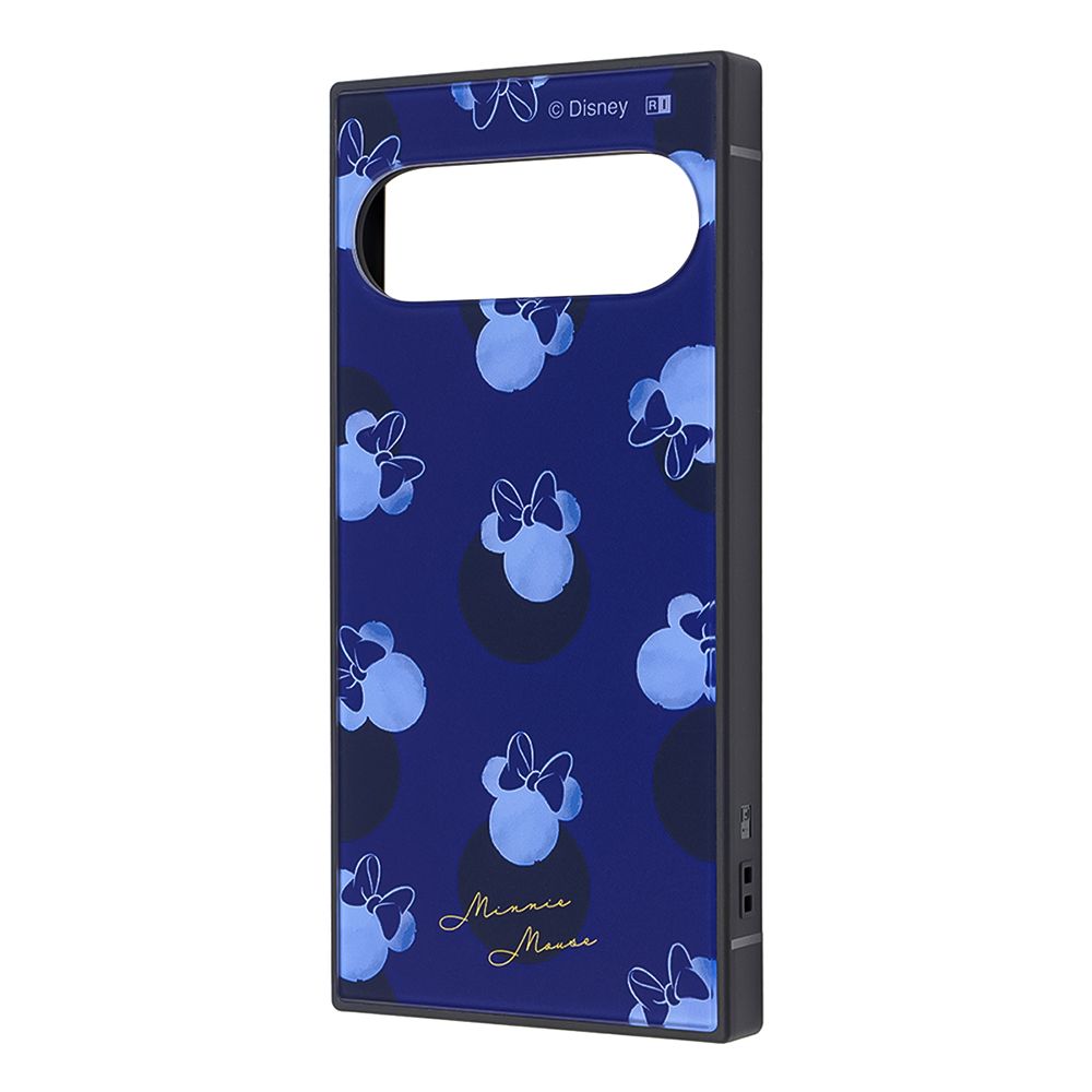 ミニーマウス_ドットブルー KAKU【受注生産】