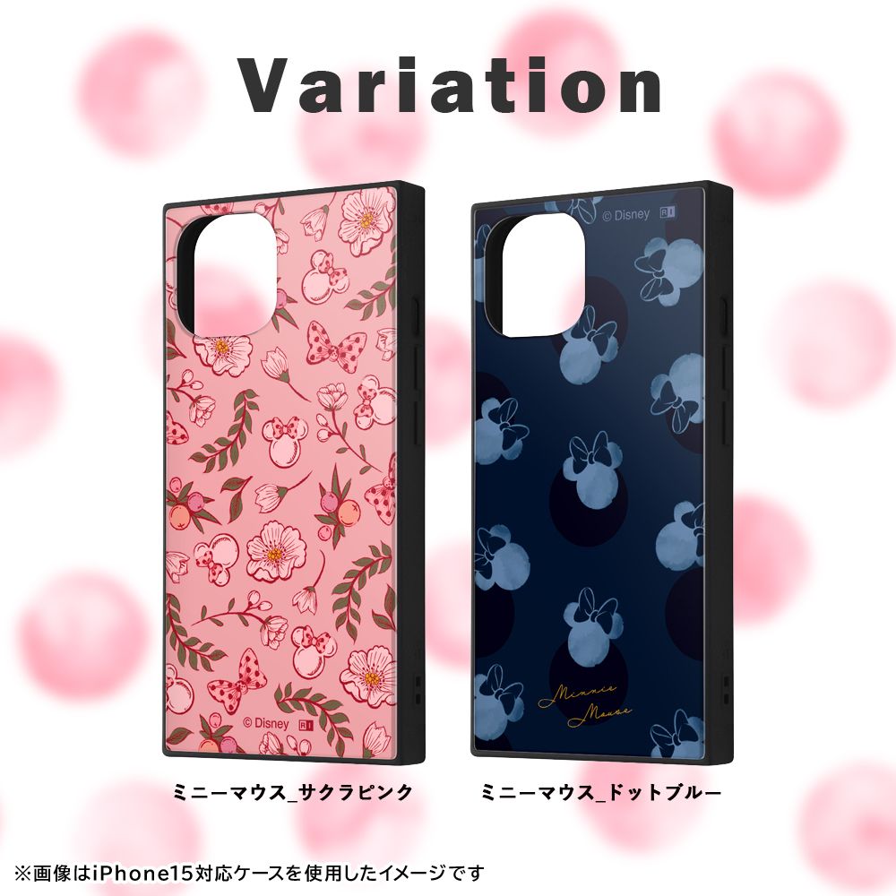 ミニーマウス_ドットブルー KAKU【受注生産】