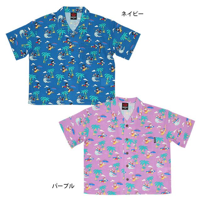 【ベビードール】親子お揃い ディズニー リゾート柄シャツ 8265K (ボトム別売)