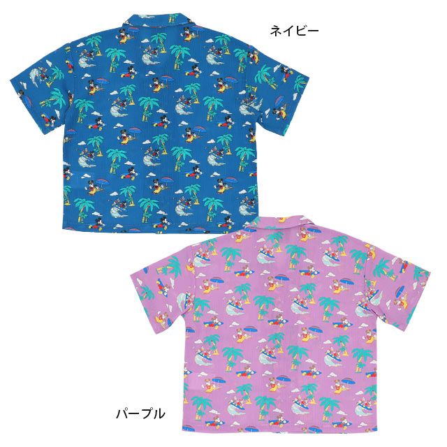 【ベビードール】親子お揃い ディズニー リゾート柄シャツ 8265K (ボトム別売)