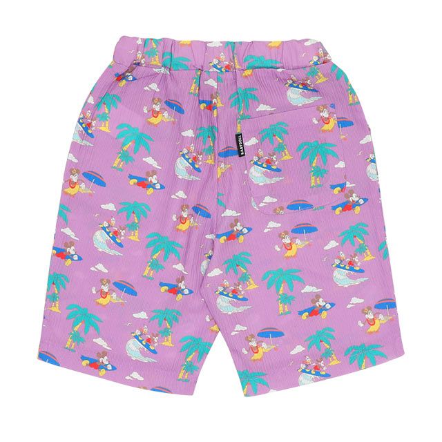 【ベビードール】親子お揃い ディズニー リゾート柄ハーフパンツ 8267K (トップス別売)