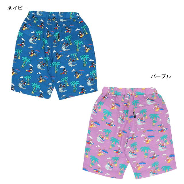【ベビードール】親子お揃い ディズニー リゾート柄ハーフパンツ 8267K (トップス別売)