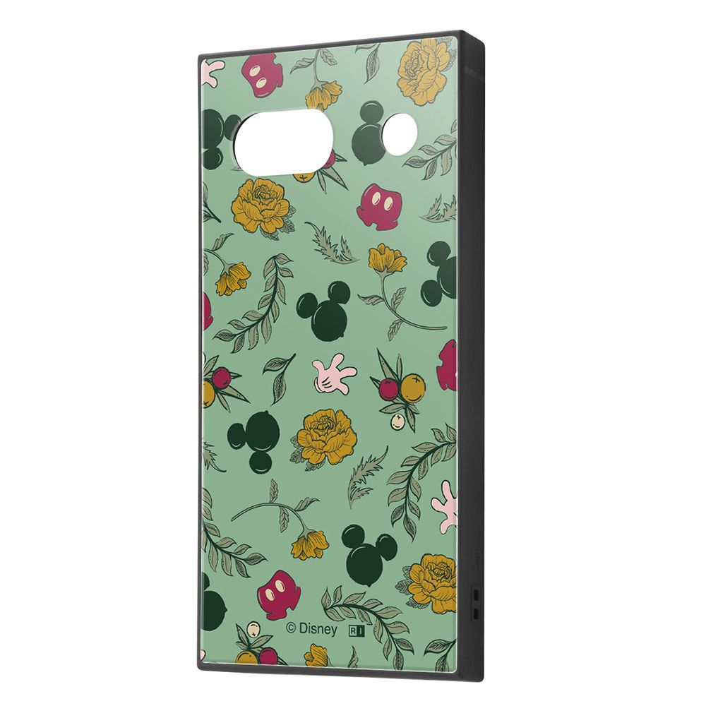 ミッキーマウス_グリーン ハイブリッドケース KAKU【受注生産】