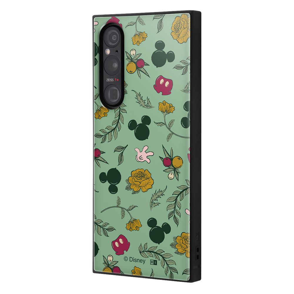 ミッキーマウス_グリーン ハイブリッドケース KAKU【受注生産】