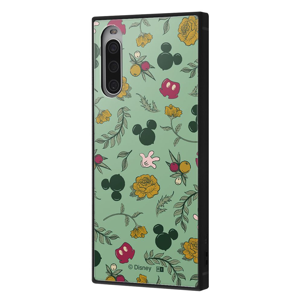 ミッキーマウス_グリーン ハイブリッドケース KAKU【受注生産】