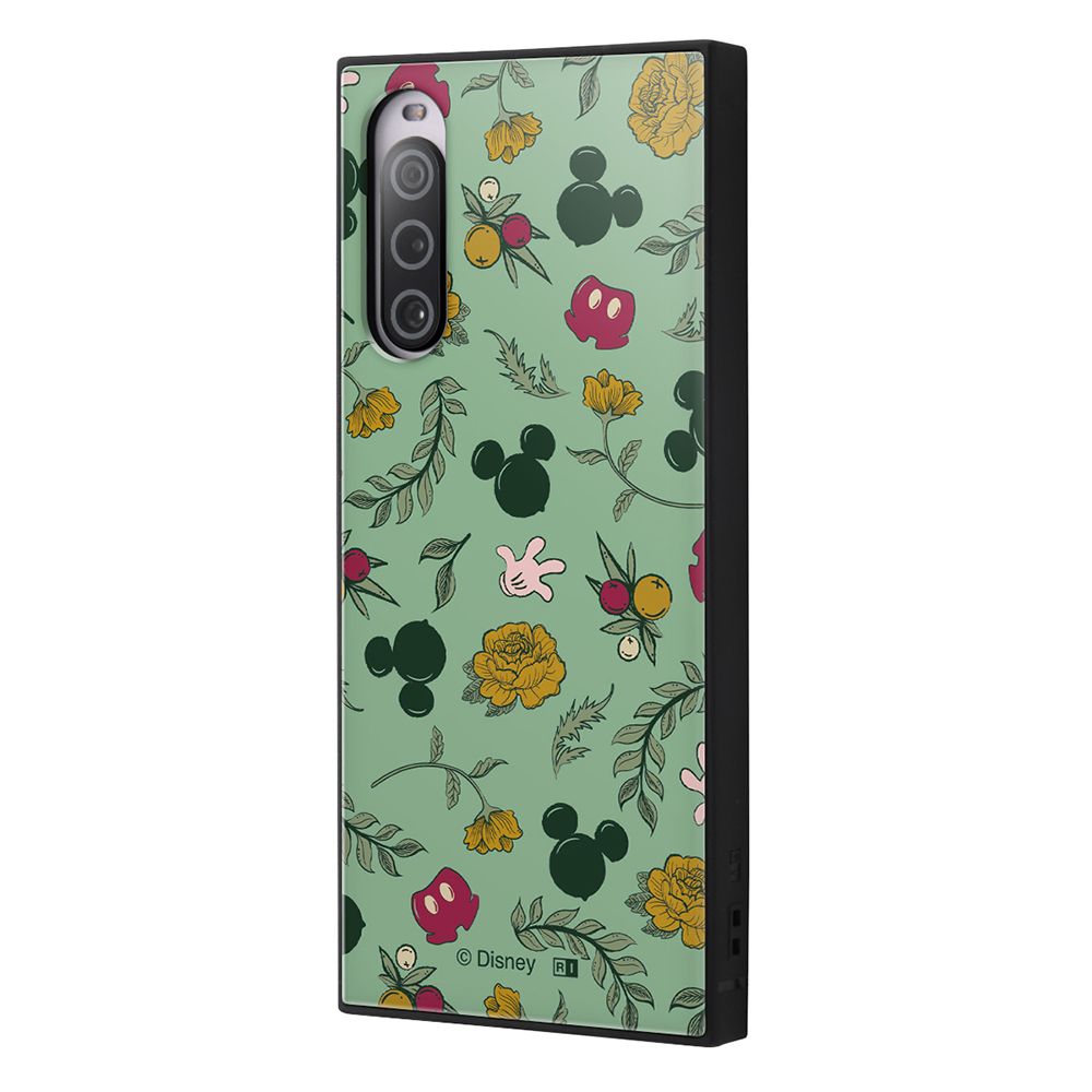 ミッキーマウス_グリーン ハイブリッドケース KAKU【受注生産】