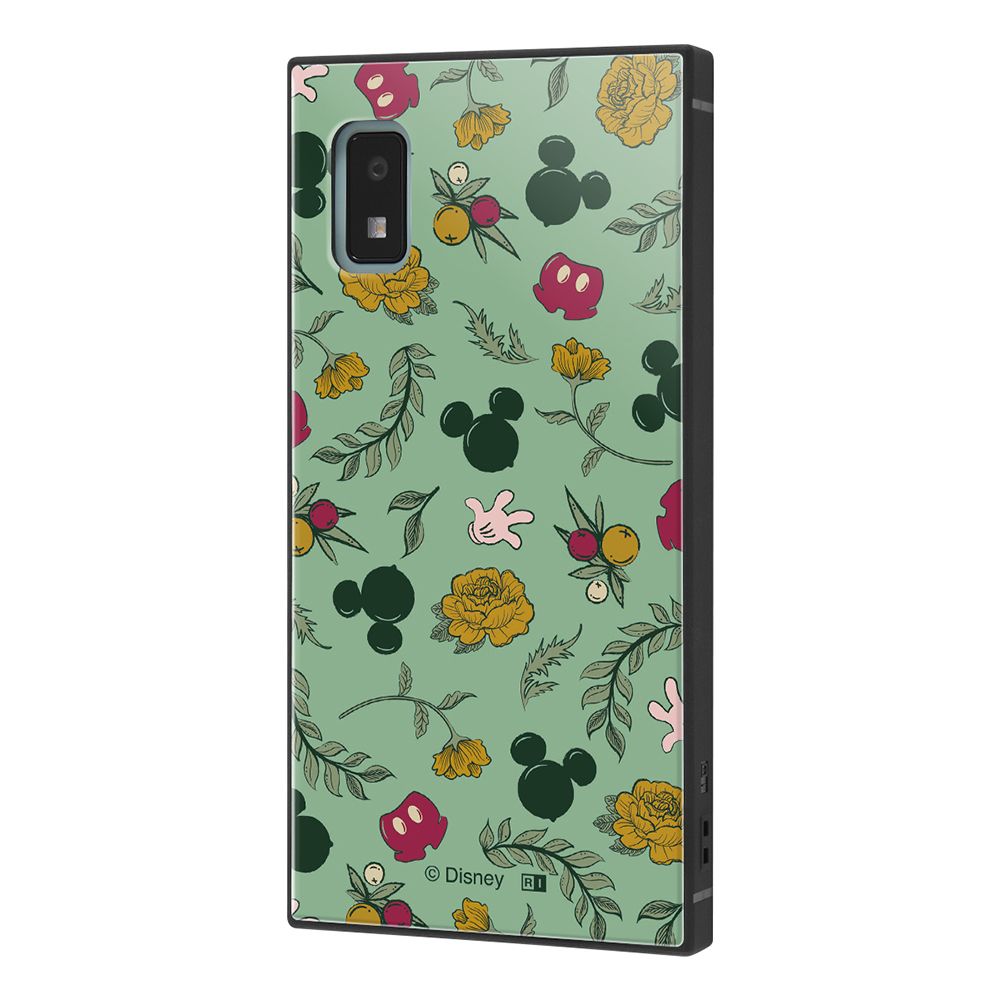 ミッキーマウス_グリーン ハイブリッドケース KAKU【受注生産】