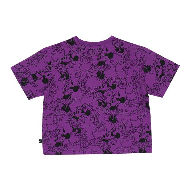 公式 ショップディズニー ベビードール 一部店舗 通販限定 親子お揃い ディズニー 総柄tシャツ 6468k パープル プリンセス