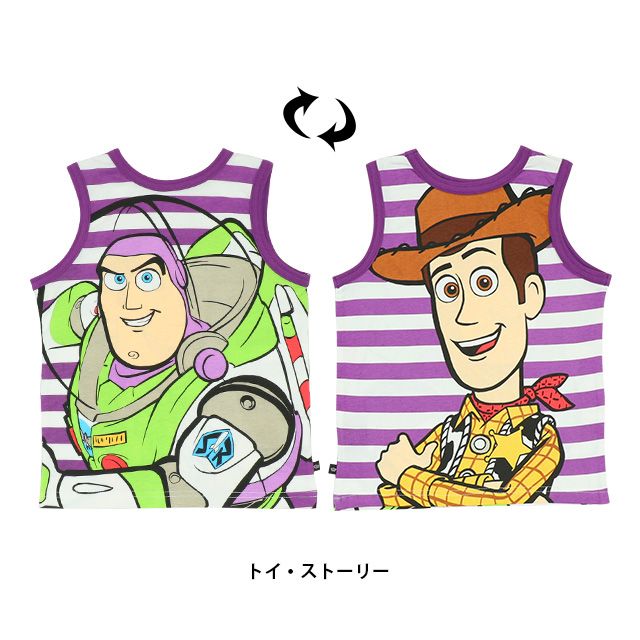 【ベビードール】トイストーリー どっちも前タンクトップ 8272K