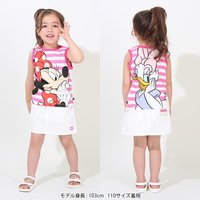 【ベビードール】ミニーデイジー どっちも前タンクトップ 8272K