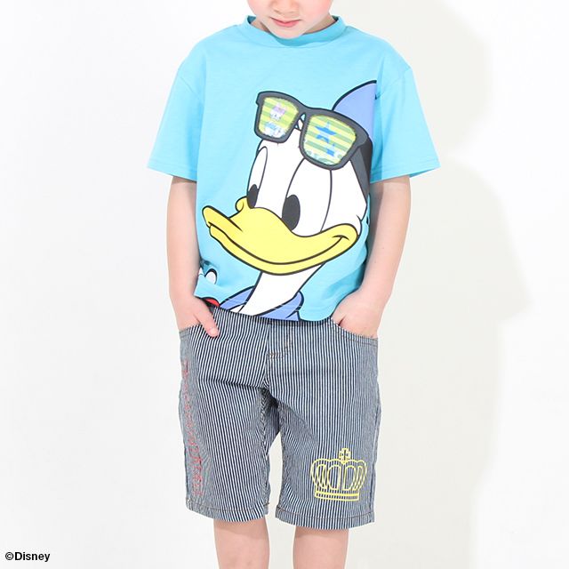 【ベビードール】ドナルド サングラスレンチキュラーTシャツ 親子お揃い 8275K