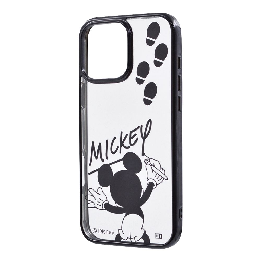 ミッキーマウスサイン_メタリック ハイブリッドケース