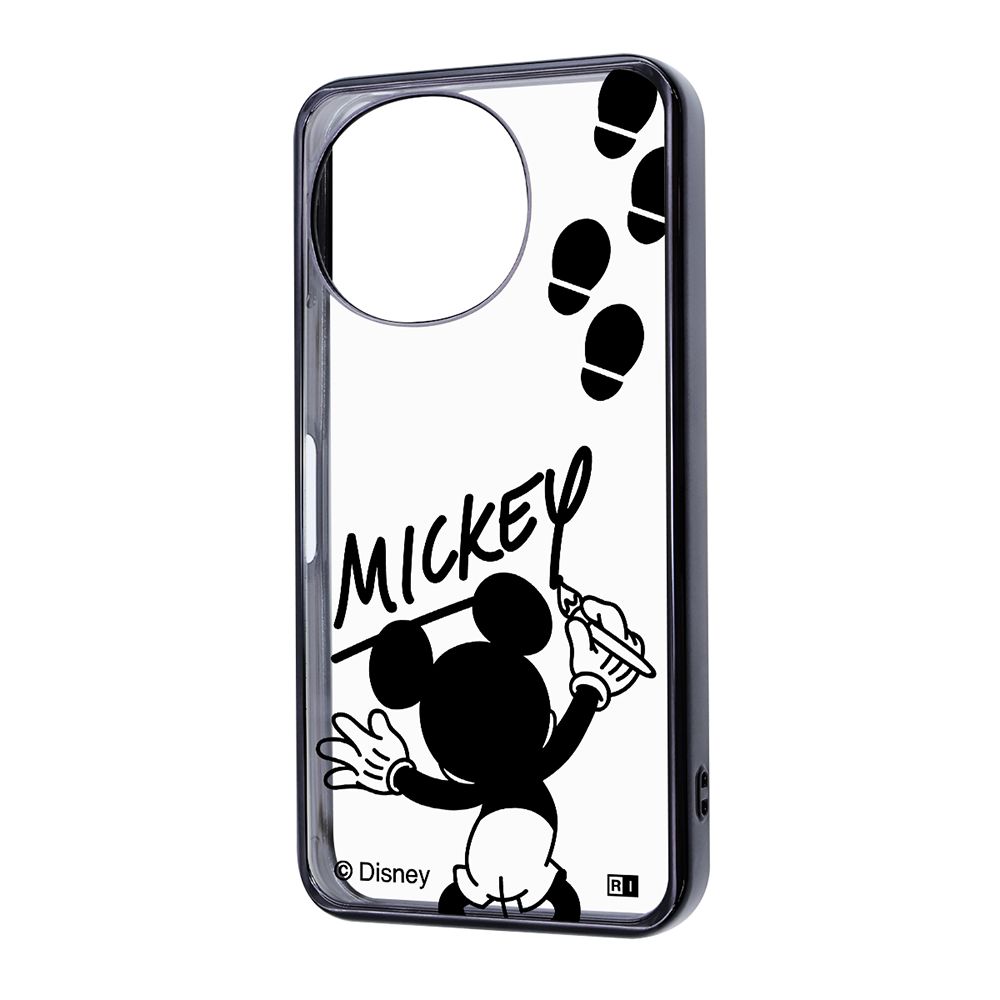ミッキーマウスサイン_メタリック ハイブリッドケース