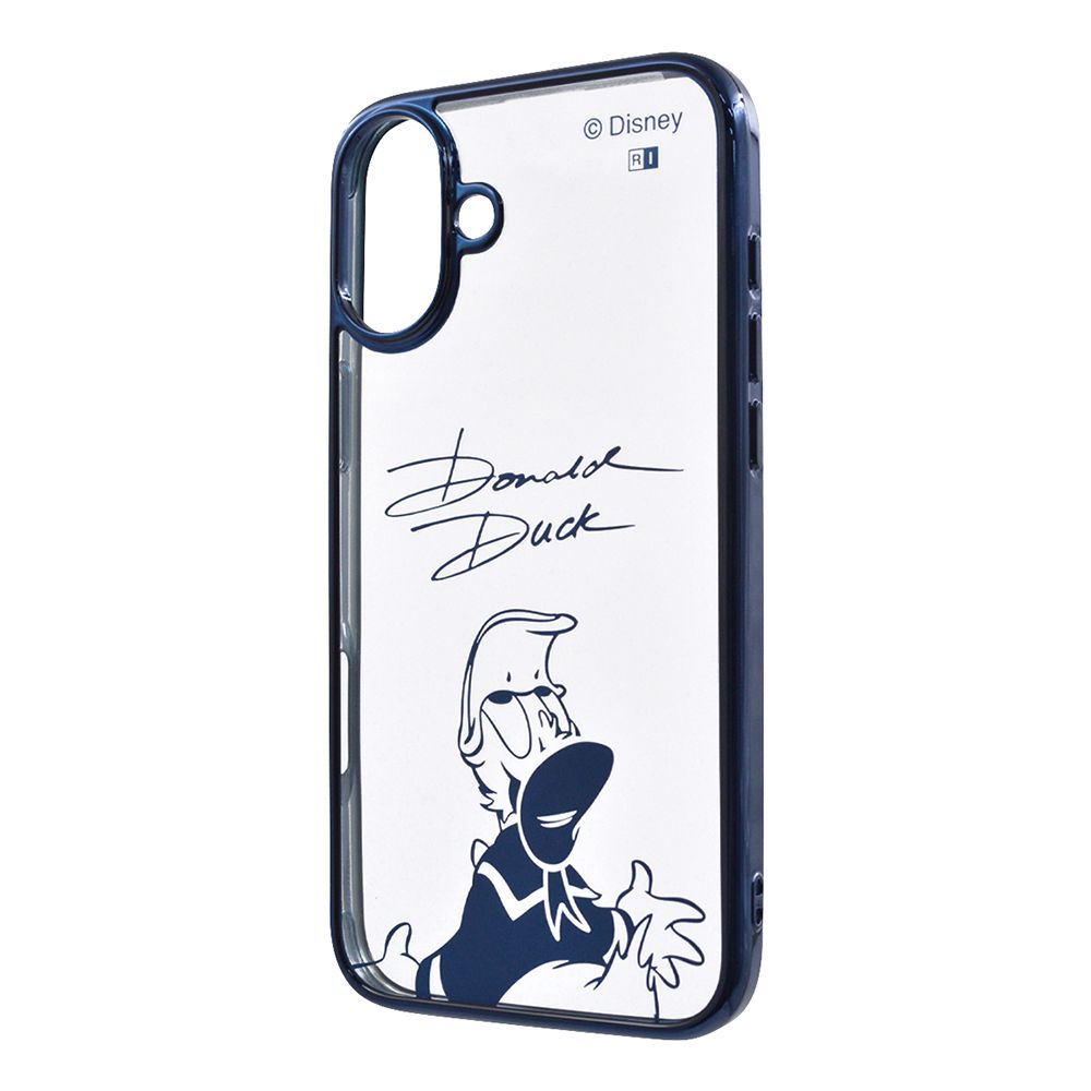 ドナルドダックサイン_メタリック ハイブリッドケース