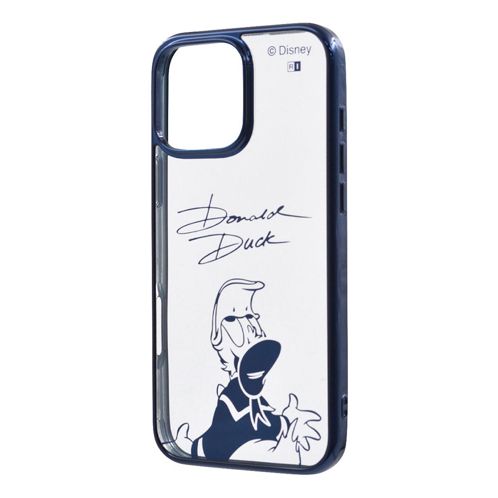 ドナルドダックサイン_メタリック ハイブリッドケース