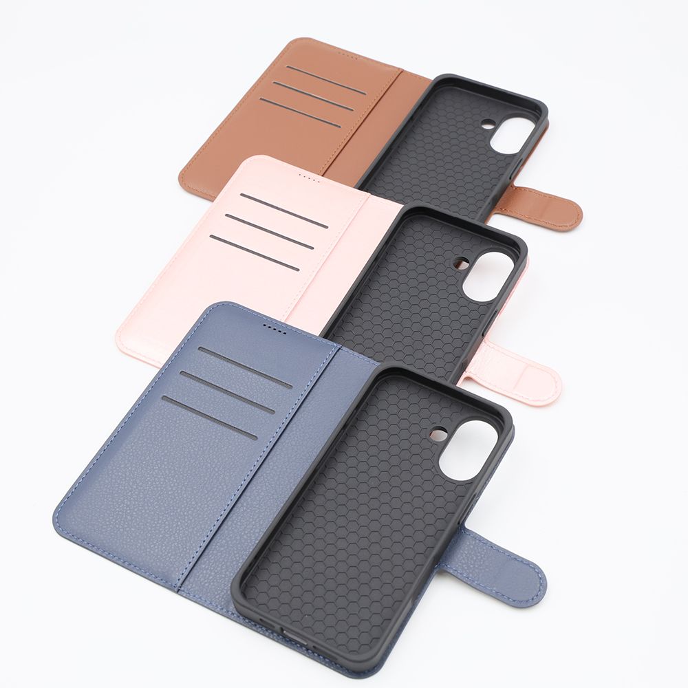 ミニーマウス_sitting2 手帳型レザーケース【受注生産】