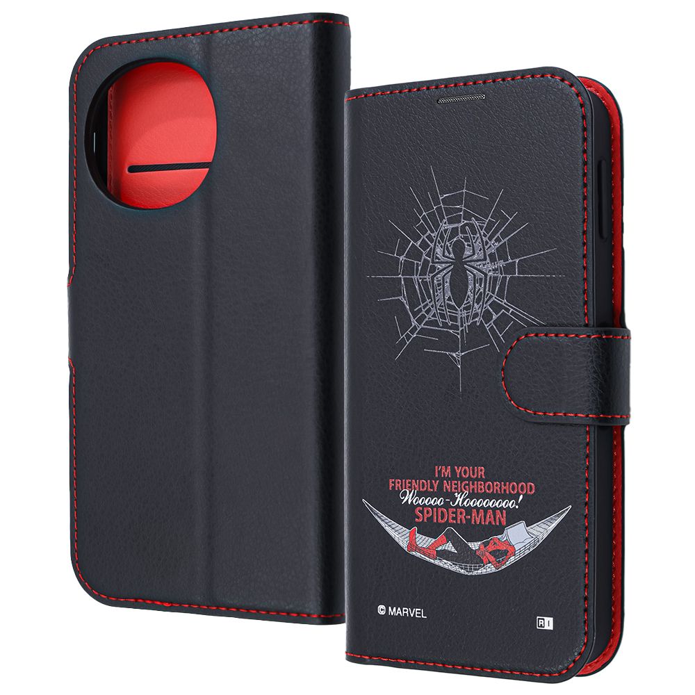 スパイダーマン_8 手帳型レザーケース 【受注生産】