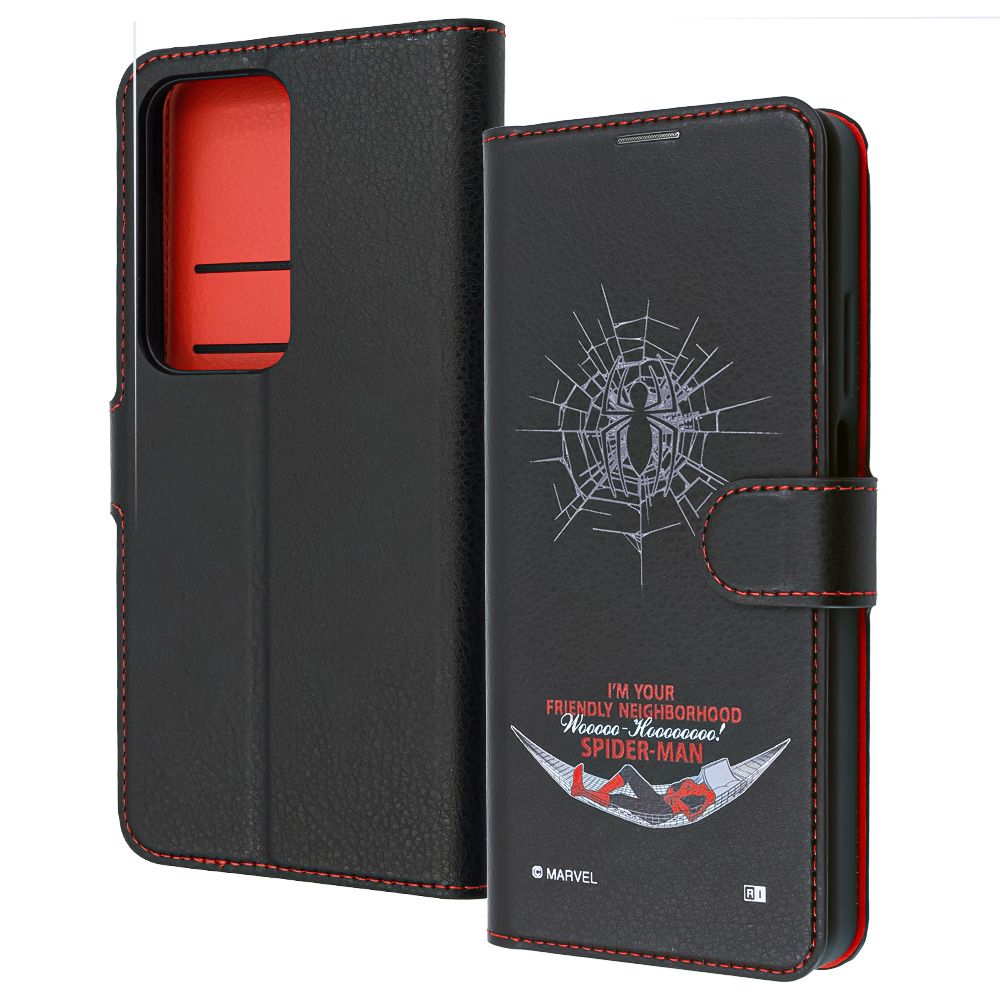 スパイダーマン_8 手帳型レザーケース 【受注生産】