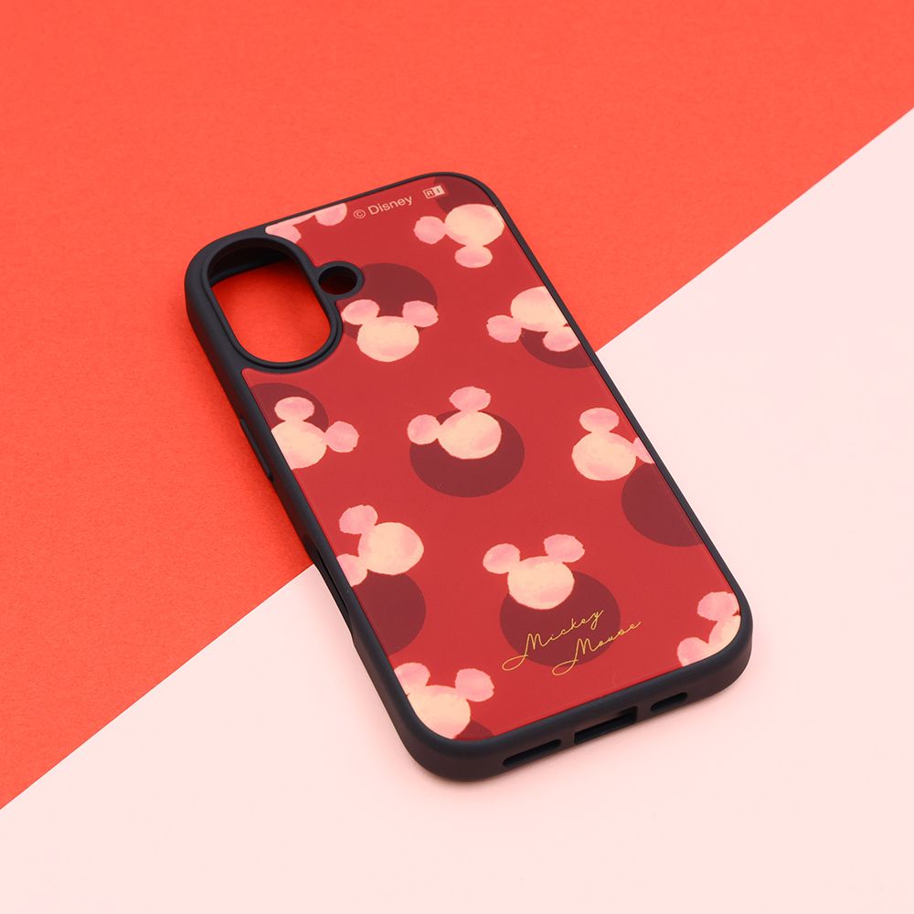 ミッキーマウス_ドットレッド maru 【受注生産】