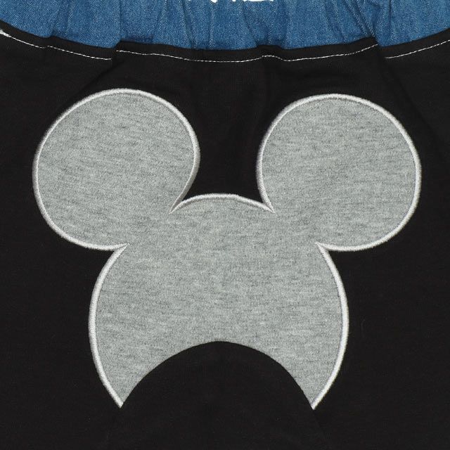 【ベビードール】ミッキー 総柄ショートモンキーパンツ 8289B