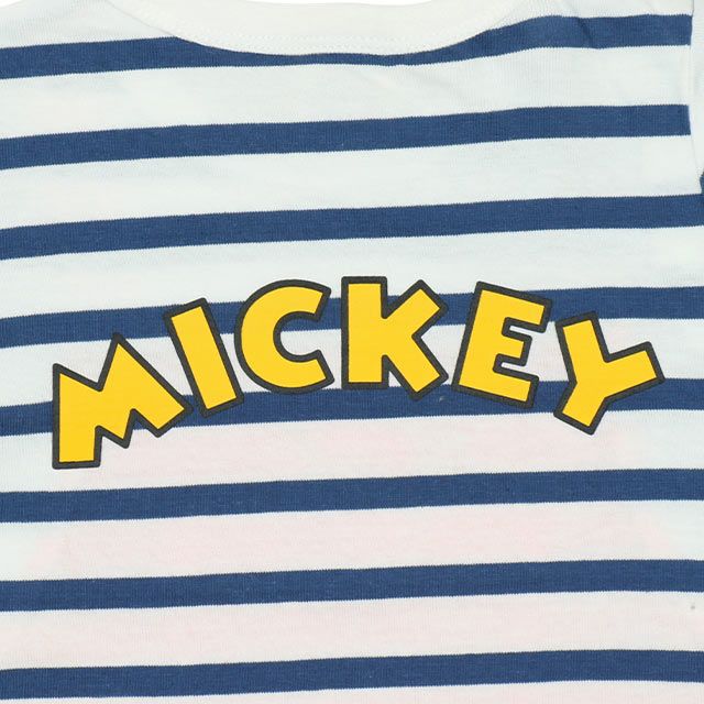 【ベビードール】ミッキー サロペットドッキングロンパース 8293B