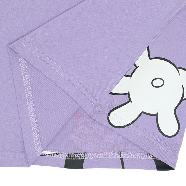 【ベビードール】ミッキー つながるバックデザインTシャツ 親子お揃い 8334K