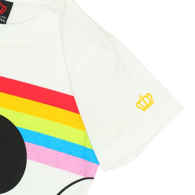 【ベビードール】ミッキー つながるレインボーTシャツ 親子お揃い 8335K