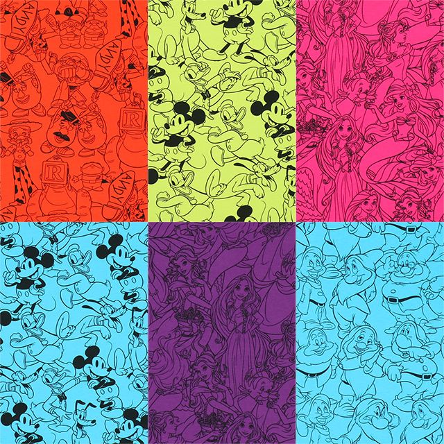 公式 ショップディズニー ベビードール 一部店舗 通販限定 親子お揃い ディズニー 総柄tシャツ 6468a