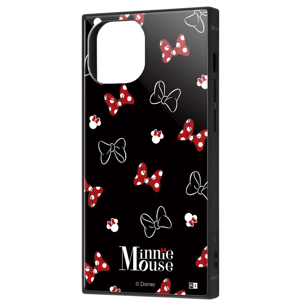 『ディズニーキャラクター』/耐衝撃ハイブリッドケース KAKU/『ミニーマウス/OTONA BLACK』【受注生産】