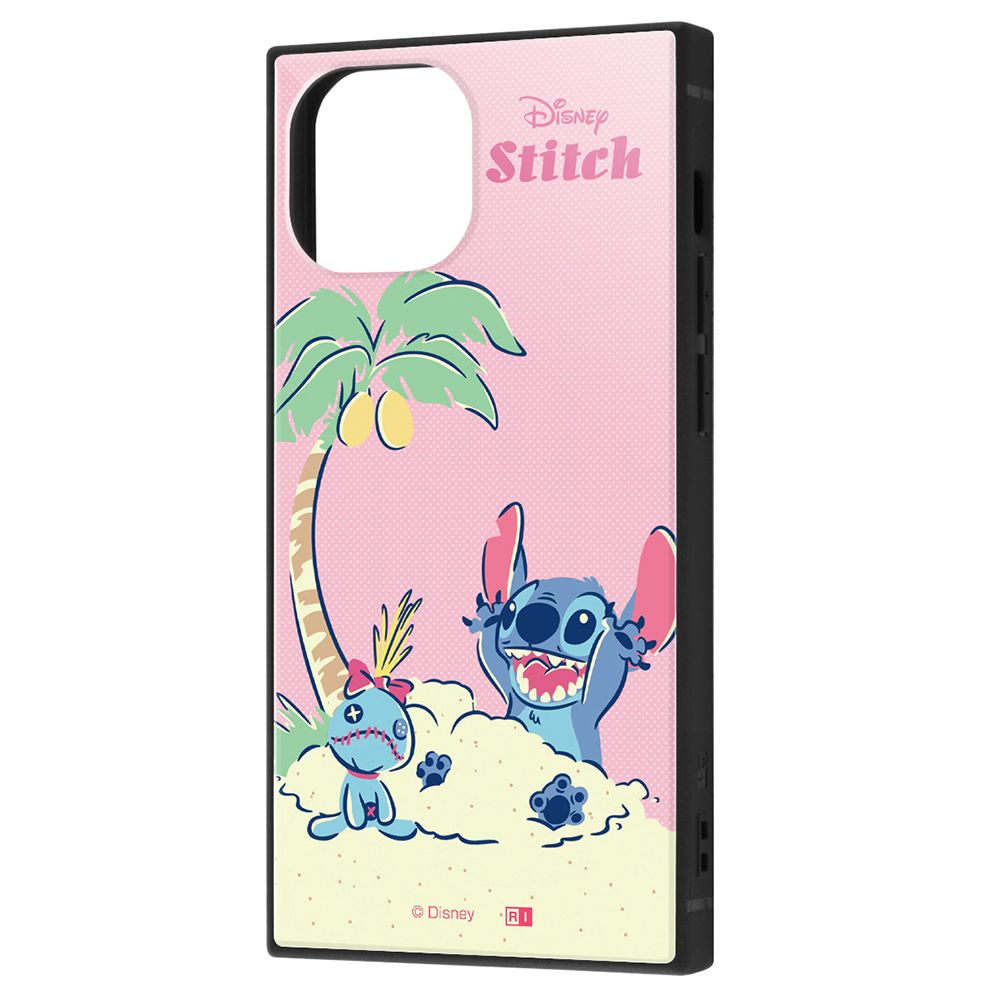 『ディズニーキャラクター』/耐衝撃ハイブリッドケース KAKU/『リロ＆スティッチ/砂遊び』【受注生産】