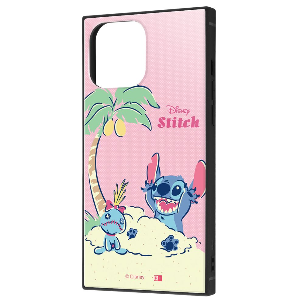 『ディズニーキャラクター』/耐衝撃ハイブリッドケース KAKU/『リロ＆スティッチ/砂遊び』【受注生産】