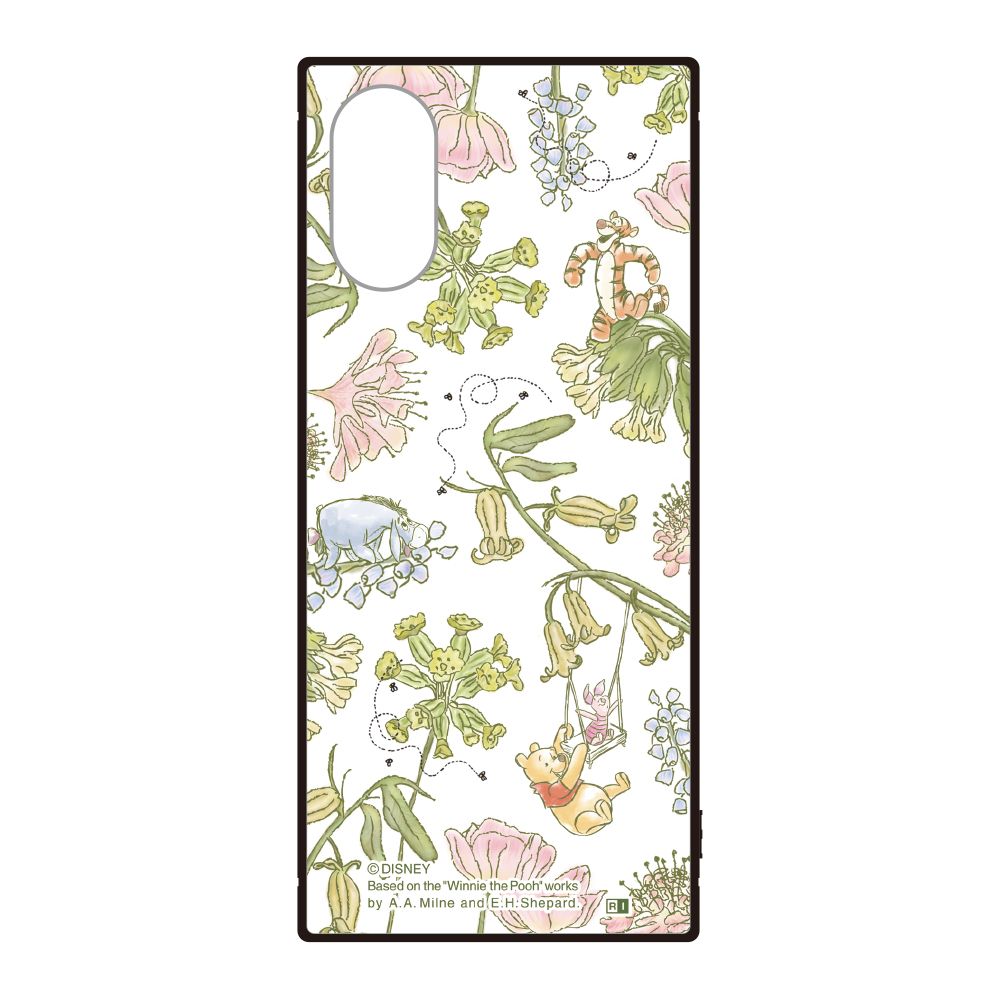 『ディズニーキャラクター』/耐衝撃ハイブリッドケース KAKU/『くまのプーさん/ナチュラル』【受注生産】