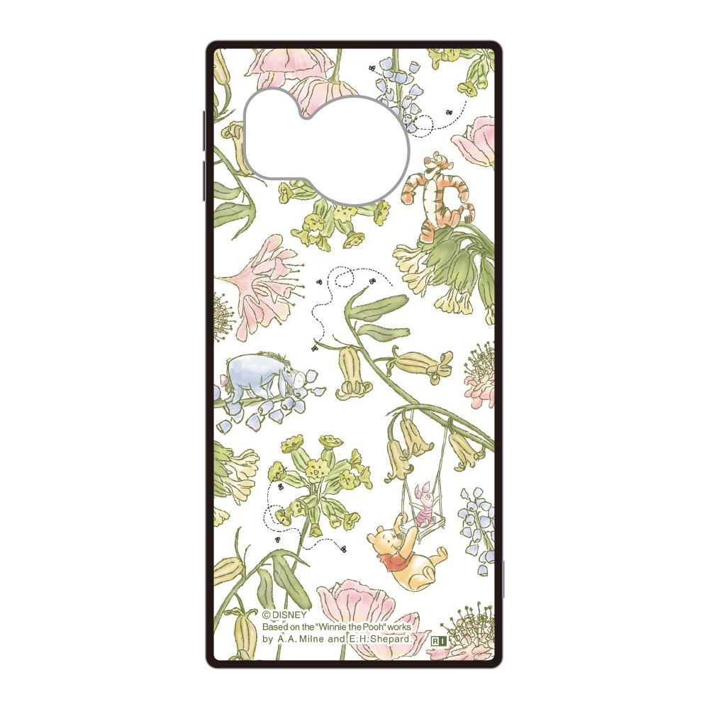 『ディズニーキャラクター』/耐衝撃ハイブリッドケース KAKU/『くまのプーさん/ナチュラル』【受注生産】