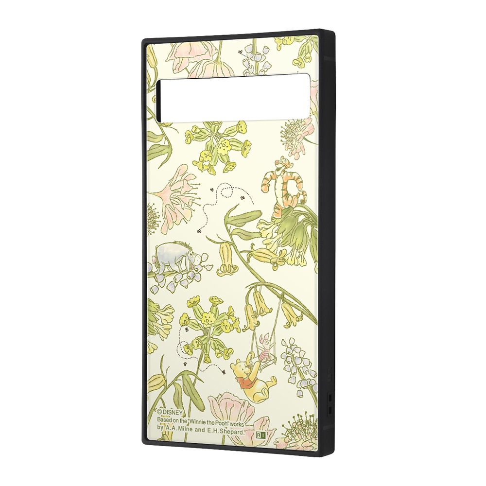 『ディズニーキャラクター』/耐衝撃ハイブリッドケース KAKU/『くまのプーさん/ナチュラル』【受注生産】