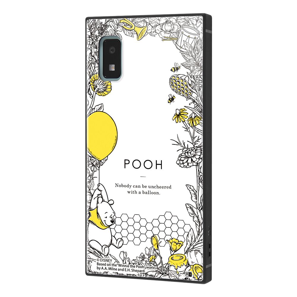 『ディズニーキャラクター』/耐衝撃ハイブリッドケース KAKU/『くまのプーさん/ボタニカル』_01【受注生産】