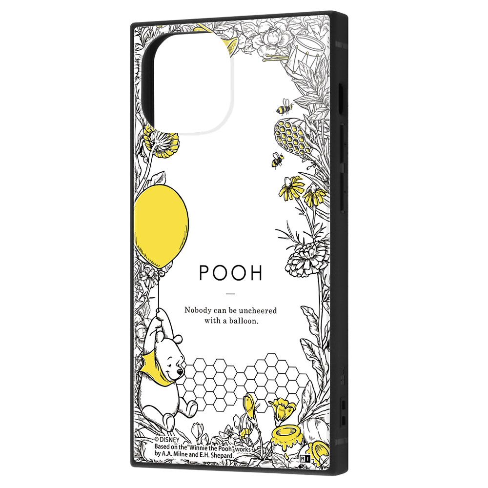 『ディズニーキャラクター』/耐衝撃ハイブリッドケース KAKU/『くまのプーさん/ボタニカル』_01【受注生産】